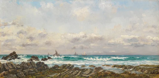Barcos no mar, 1885